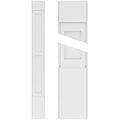 PVC Pilaster with Capital and Base (Pair) B502
