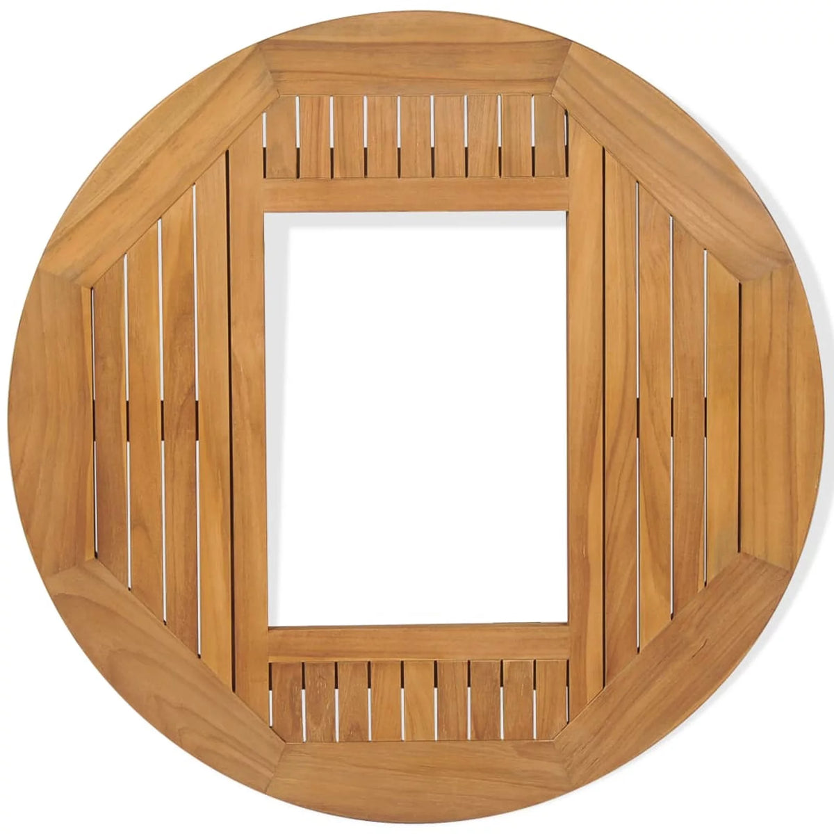 Crate Tabletop Teak 27.6" Z575