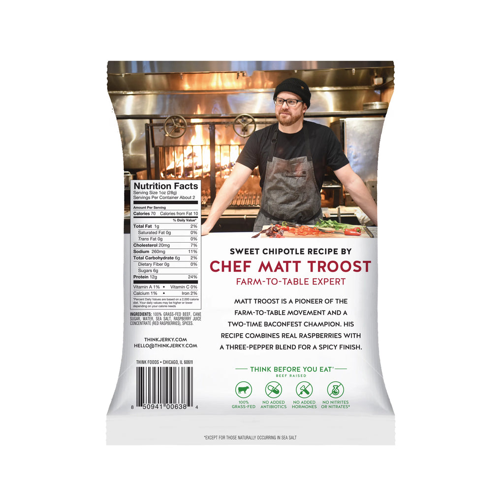 Sweet Chipotle Jerky 2.2 oz Pack of 8 G623633