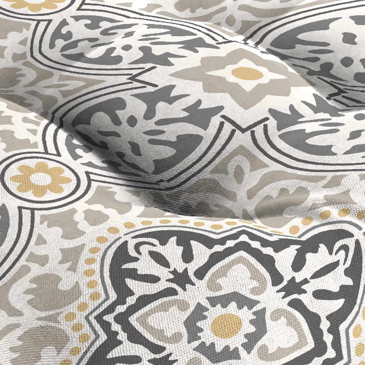 3-Piece Grey Tufted Outdoor Cushion Set G1697