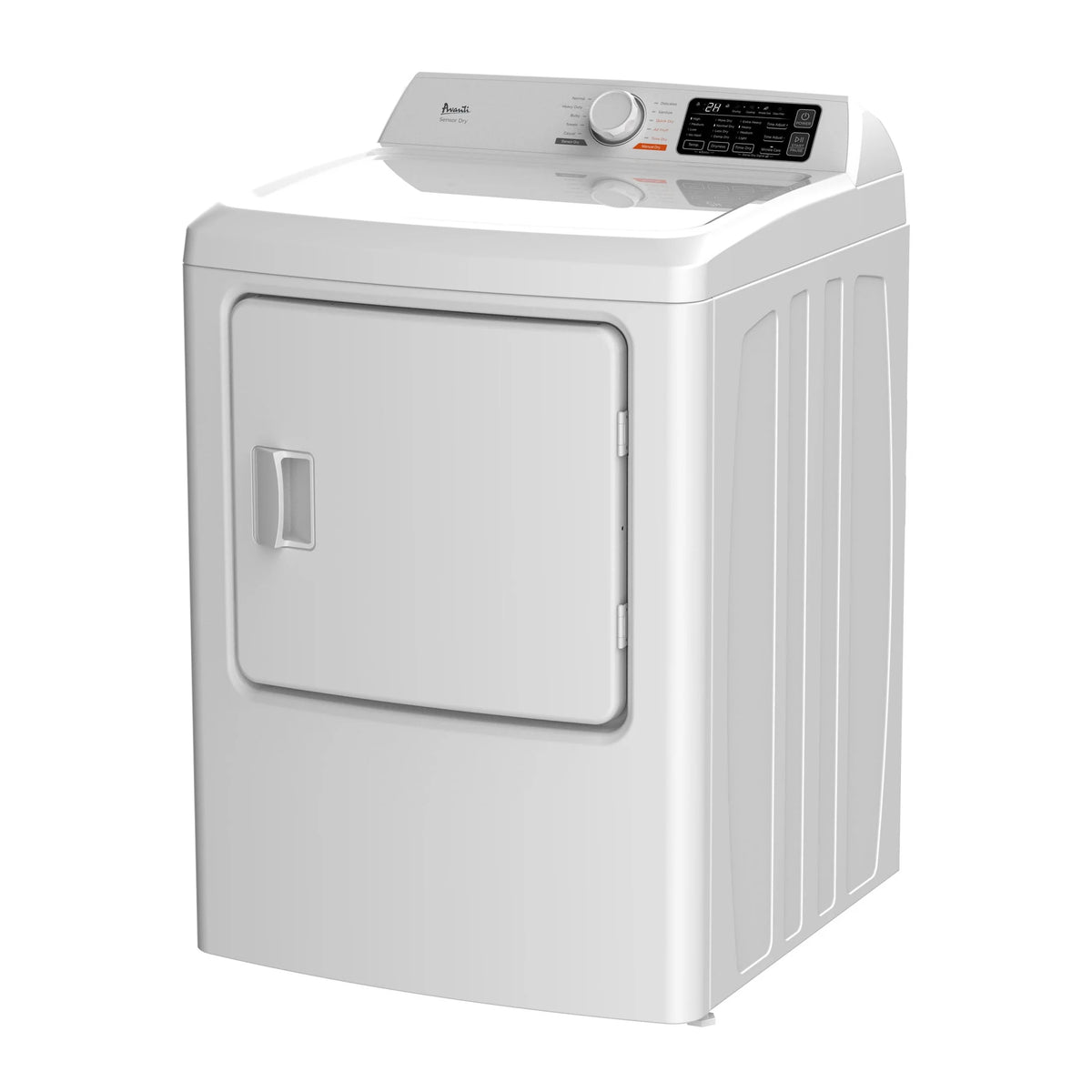 Front Load Gas Vented Clothes Dryer 7.0 Cu. ft. White W8298