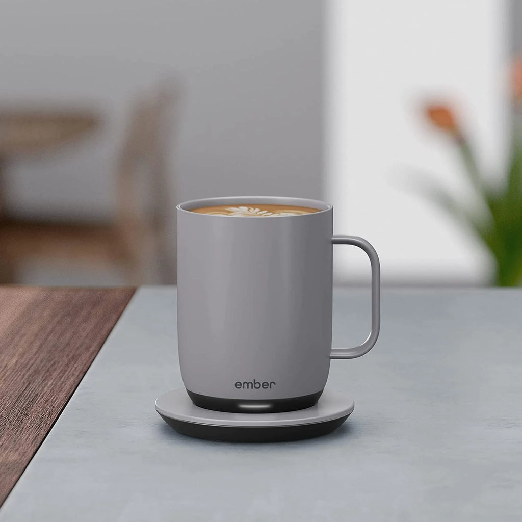 14 oz Grey App Controlled Heated Coffee Mug Q537