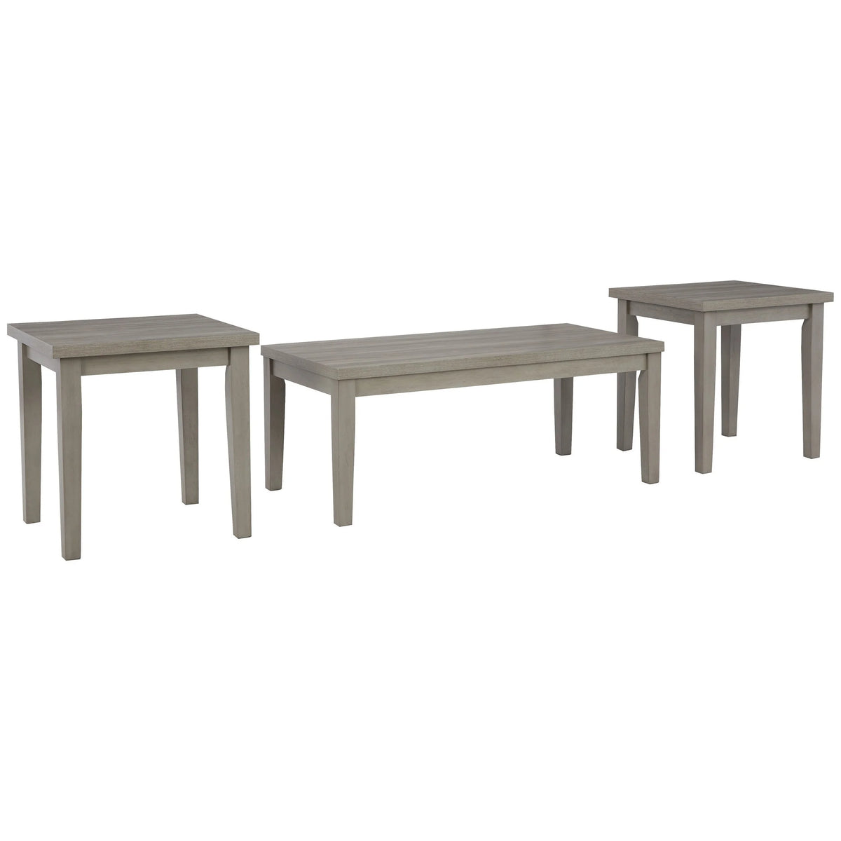 3 Piece Solid Wood Coffee Table Set A7880