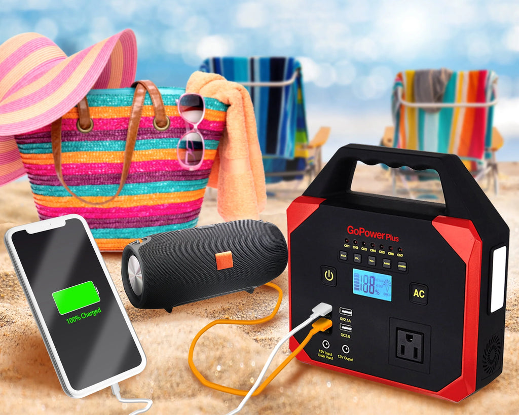 45000 mAh Emergency Power Station with AC Outlet and USB Ports X87051