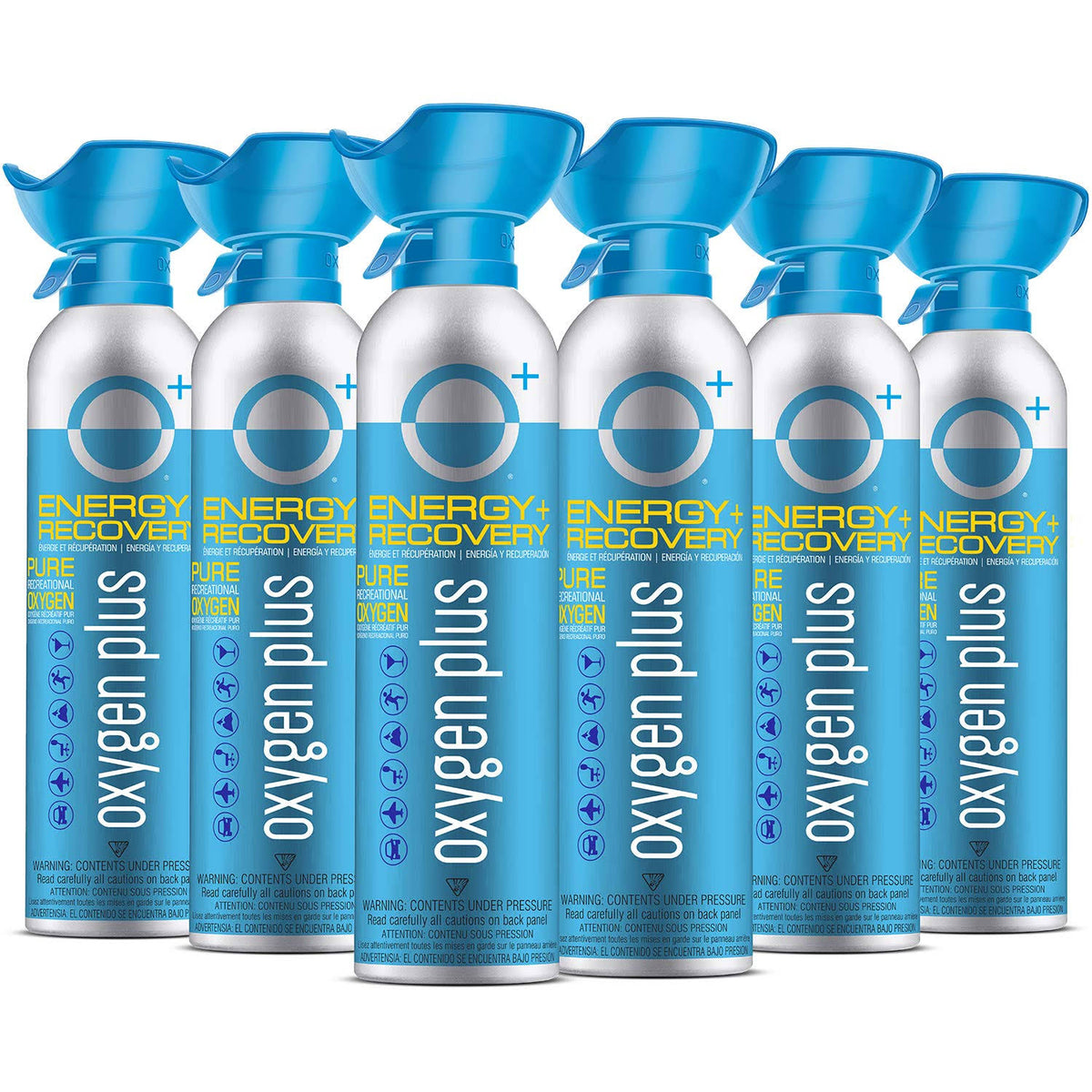 Portable Oxygen Canisters 6-Pack O9584