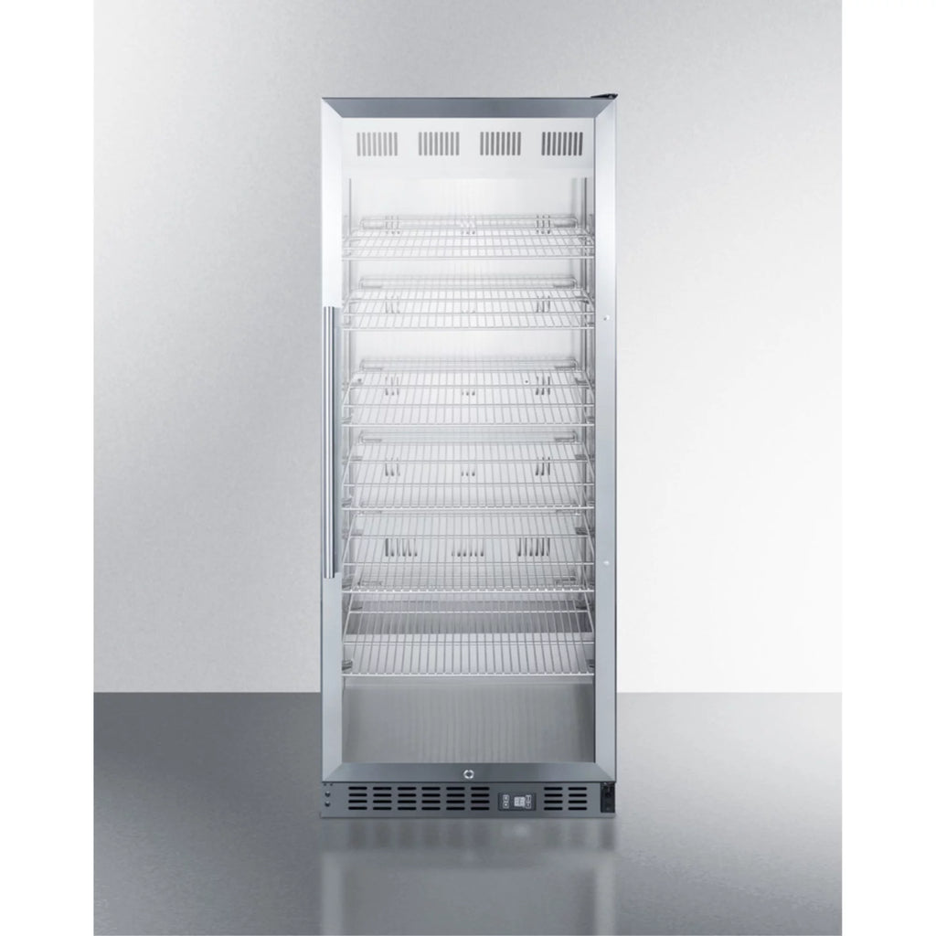 Stainless Steel Pharmaceutical All-Refrigerator with Glass Door K478