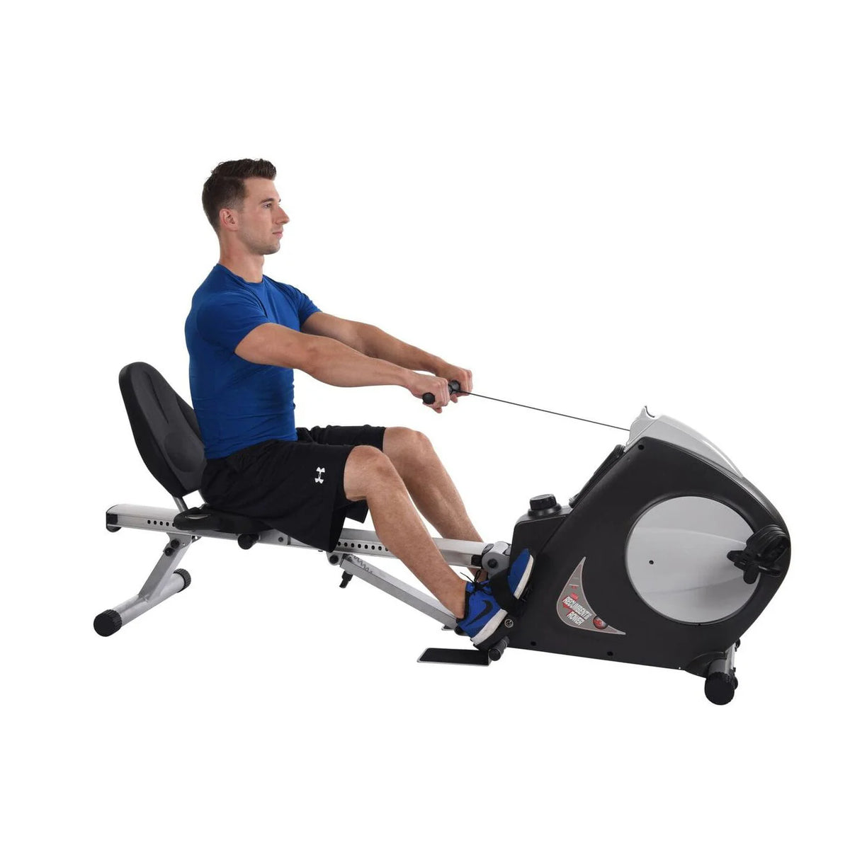 2 in 1 Recumbent Exercise Bike and Rower Machine N8719
