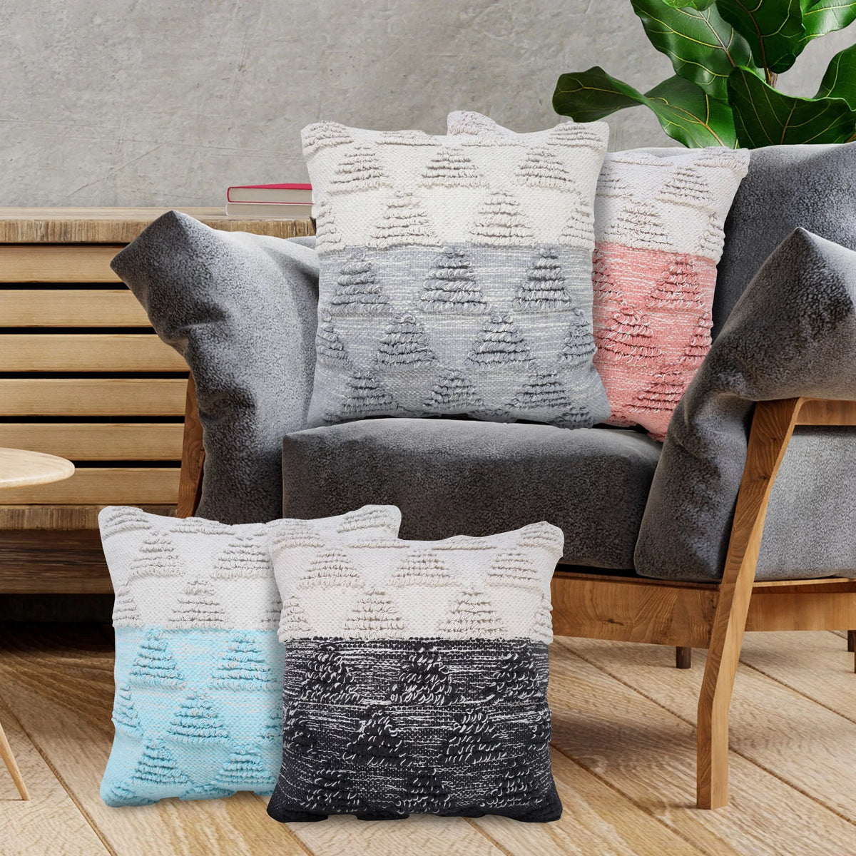 20" x 20" Cotton Throw Pillow X2320