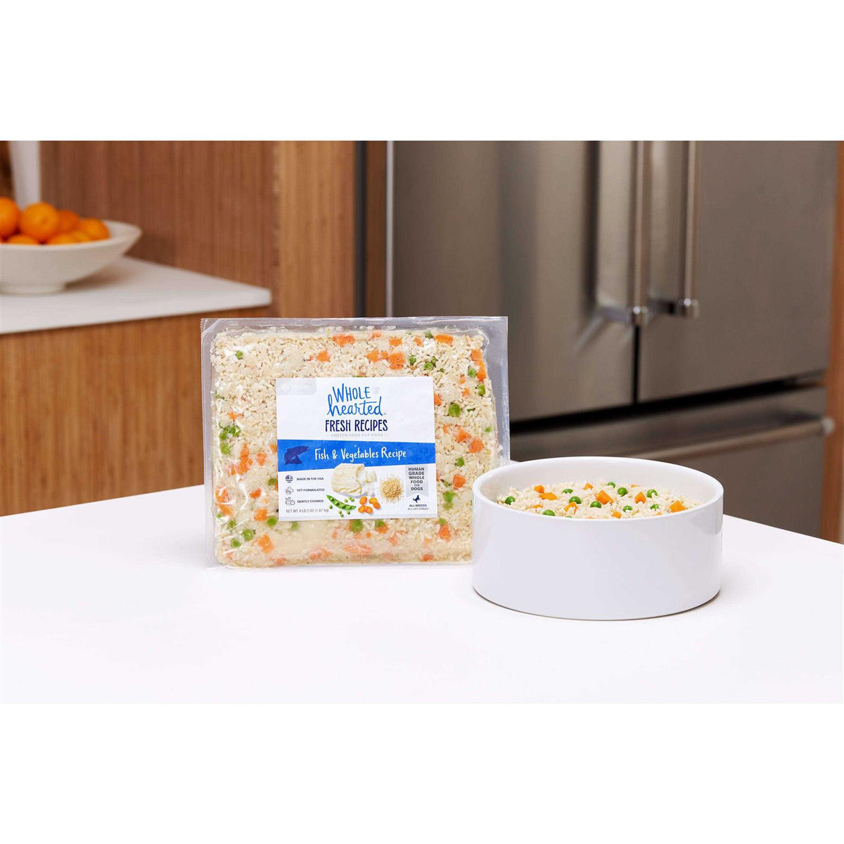 Fish & Vegetables Frozen Dog Food P927