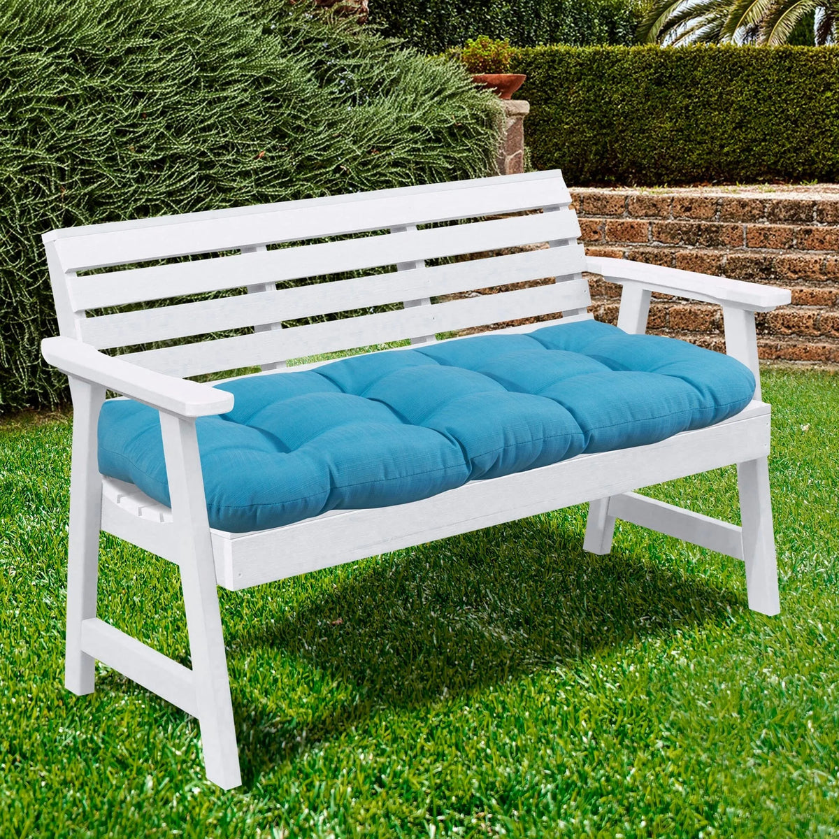 Red Outdoor Loveseat Cushion K3901