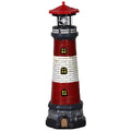 15 inch Waterproof Resin Solar Lighthouse Light J748