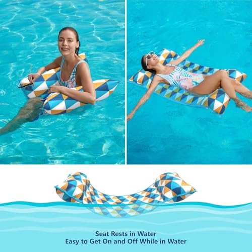 Inflatable Pool Hammock Float 2 Pack I779