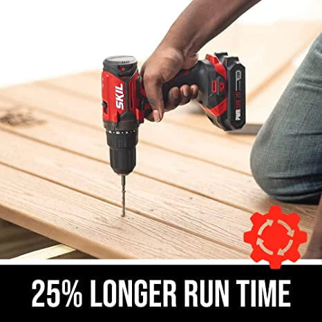 20V 1/2'' Drill Driver Kit with 2.0 Ah Lithium Battery & Charger K555