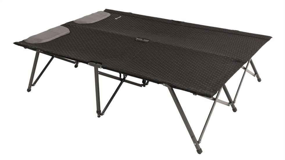 Foldaway Bed Double Black U419394