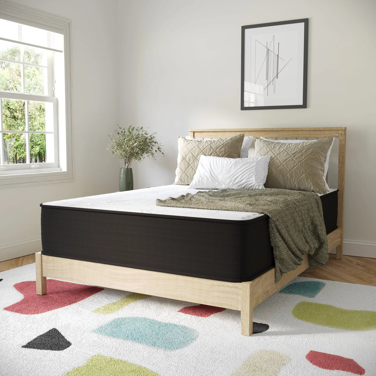 12” Foam & Pocket Spring Hybrid Mattress, Full A159