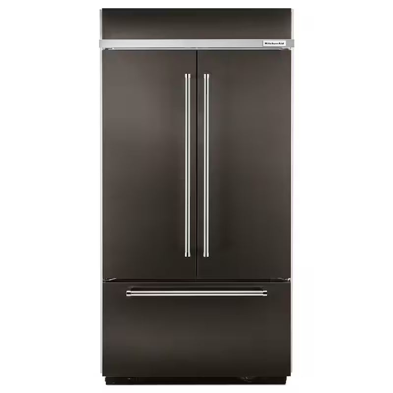 Black Stainless Built-In French Door Refrigerator B6921