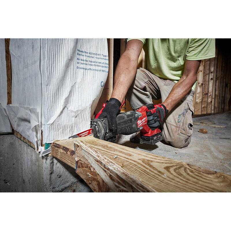 18-Volt Lithium-Ion Brushless Cordless Reciprocating Saw Kit with Hex Impact Driver Z392