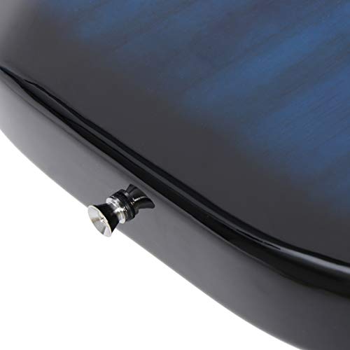 39" Full Size Electric Guitar with Amp Case and Accessories Pack Blue Z2832
