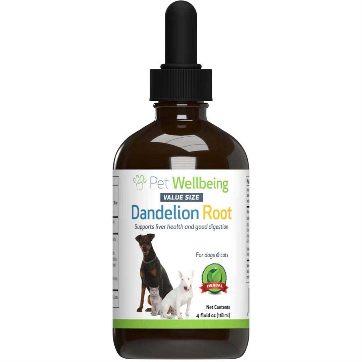 Dandelion Root Bacon Flavored Liquid Digestive & Liver Supplement for Cats & Dogs L986023