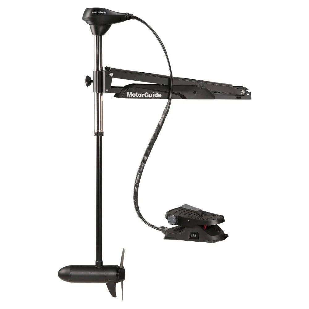 Freshwater Bow Mount Trolling Motor Cable Steer Foot-Control 36-Inch Shaft 55-Pound Peak Thrust Y7113