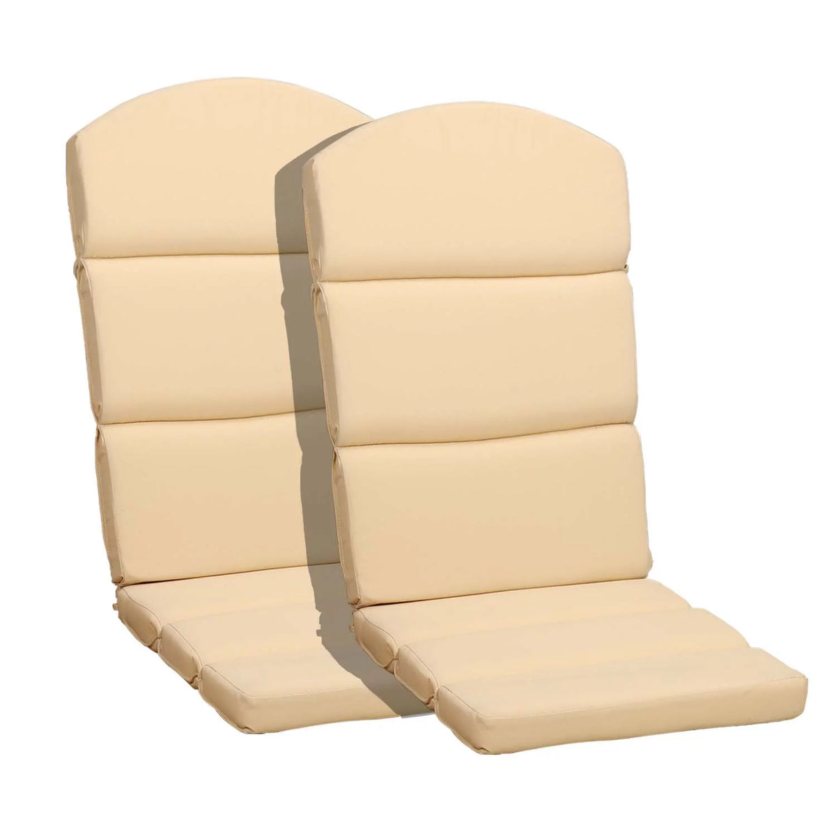 High-Back Olefin Fabric Patio Cushion Set of 2 C21914