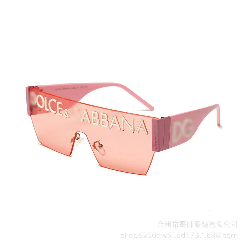 Frameless One-Piece Lens Sunglasses O45365