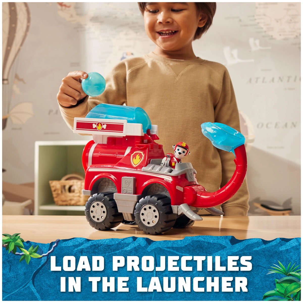 Elephant Firetruck with Figure X1260