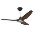 60 Ceiling Fan with Cocoa Aluminum Blades and Black Finish C497010