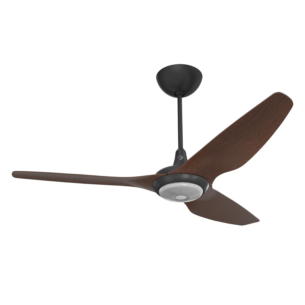 60 Ceiling Fan with Cocoa Aluminum Blades and Black Finish C497010