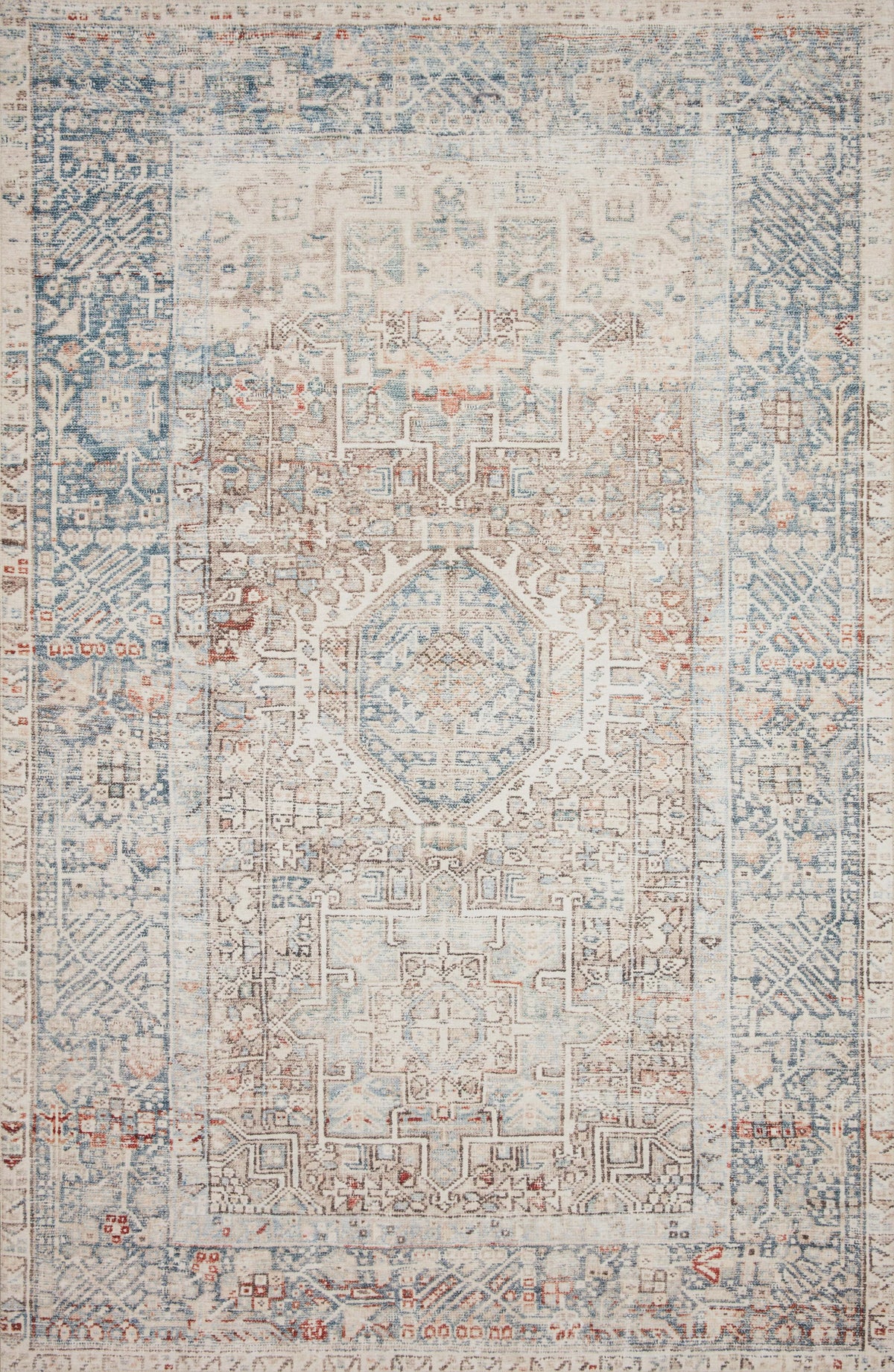 Natural Ocean 2'6 x 12'0 Rug X90304