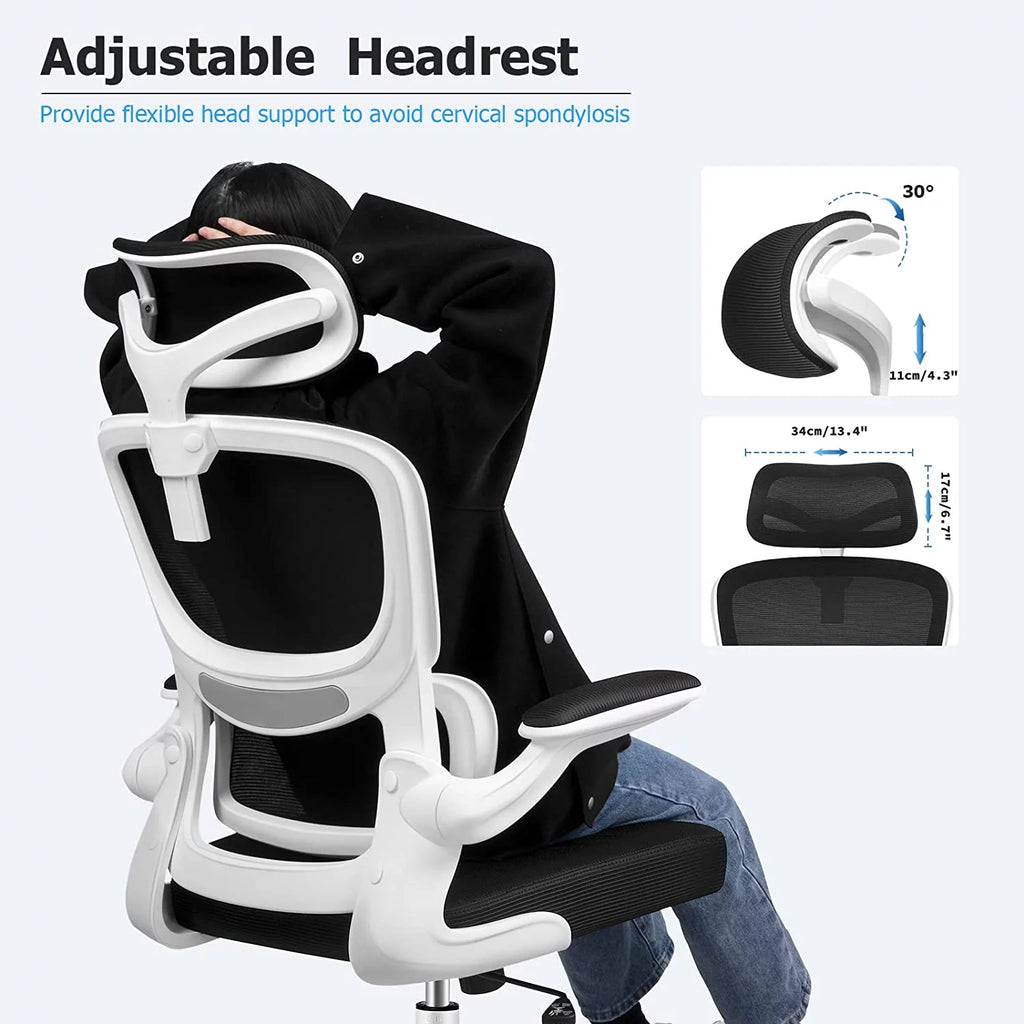 Black High Back Mesh Ergonomic Office Chair G820