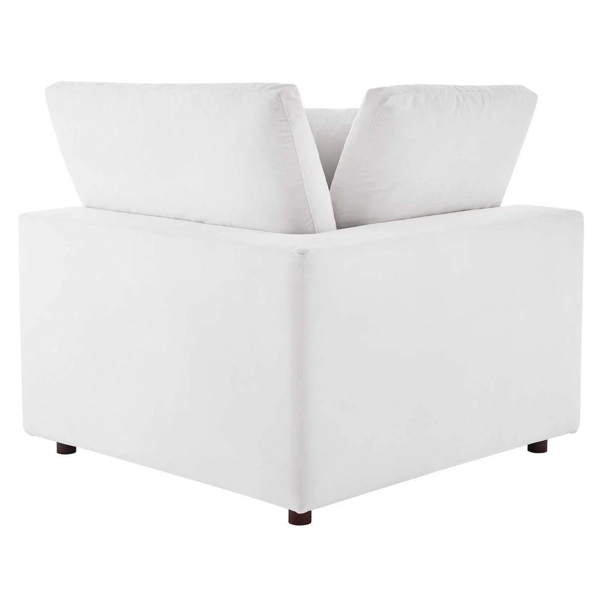 White Velvet Sectional Sofa Set P545530