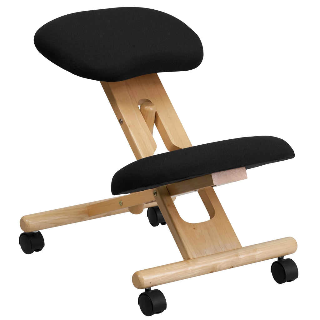 Black Ergonomic Kneeling Office Chair K63895