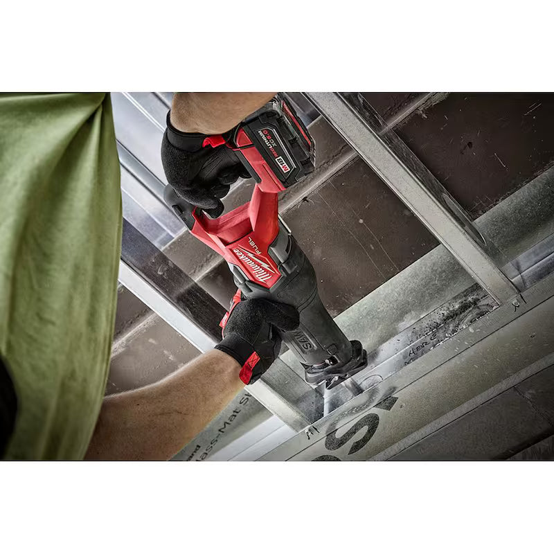 18-Volt Lithium-Ion Brushless Cordless Reciprocating Saw Kit with Hex Impact Driver Z392