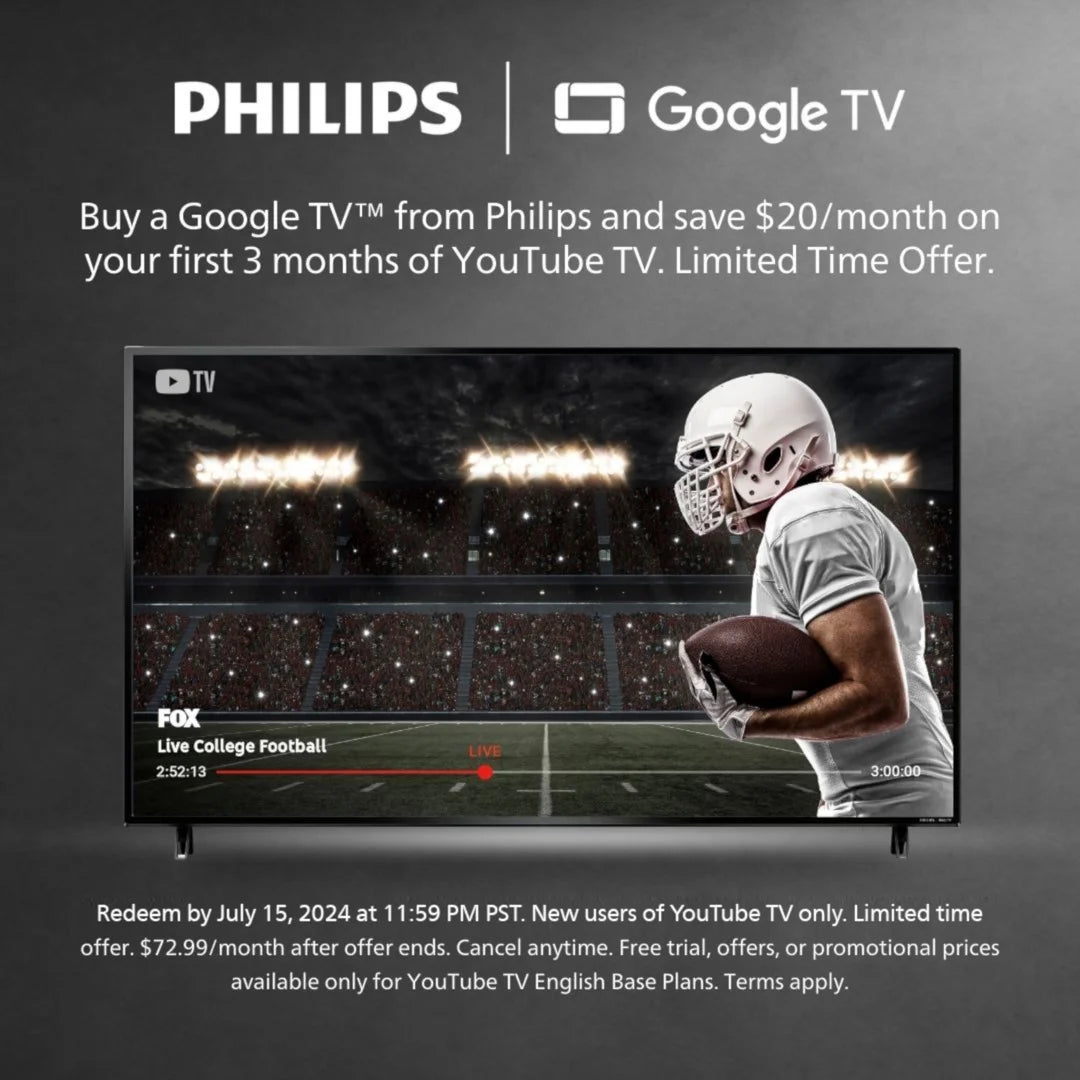 50 Class 4K Ultra HD Google Smart LED TV D2144