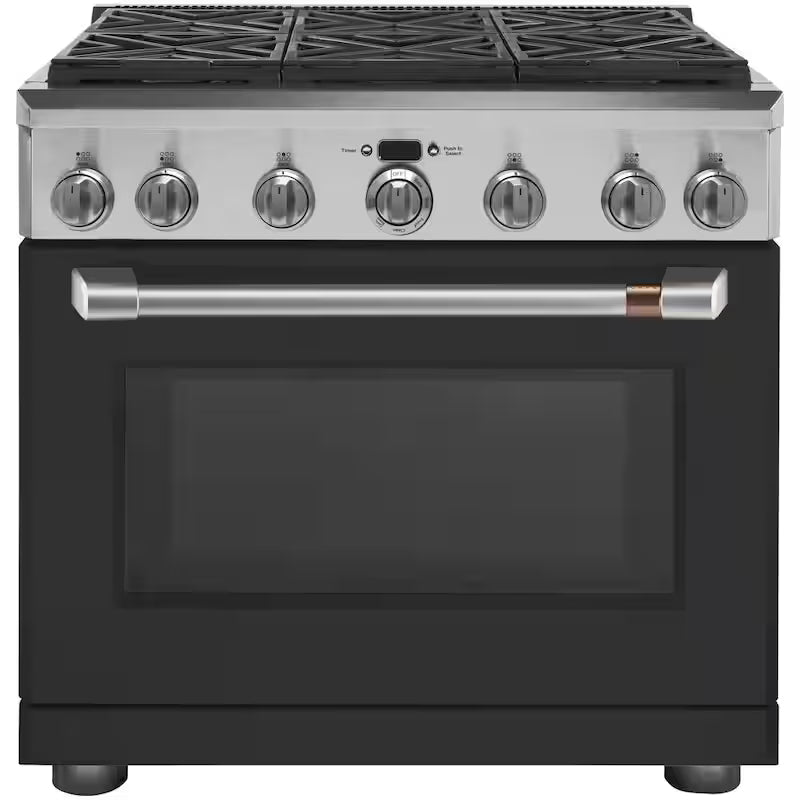 Gas Range Handle and Knob Kit in Brushed Stainless V80710
