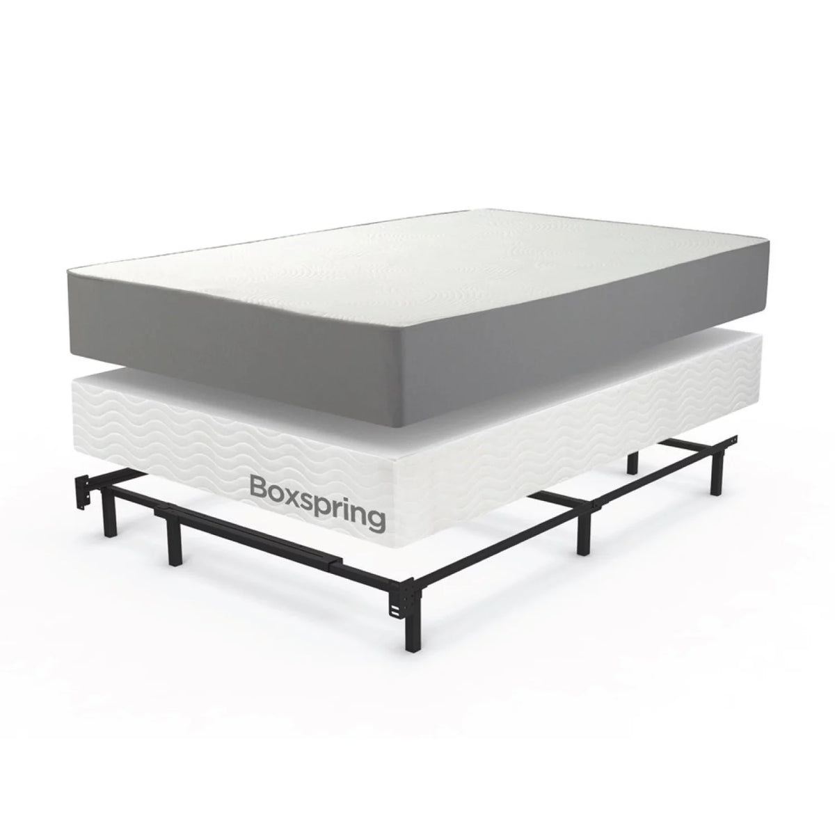 7" Metal Adjustable Bed Frame Y453