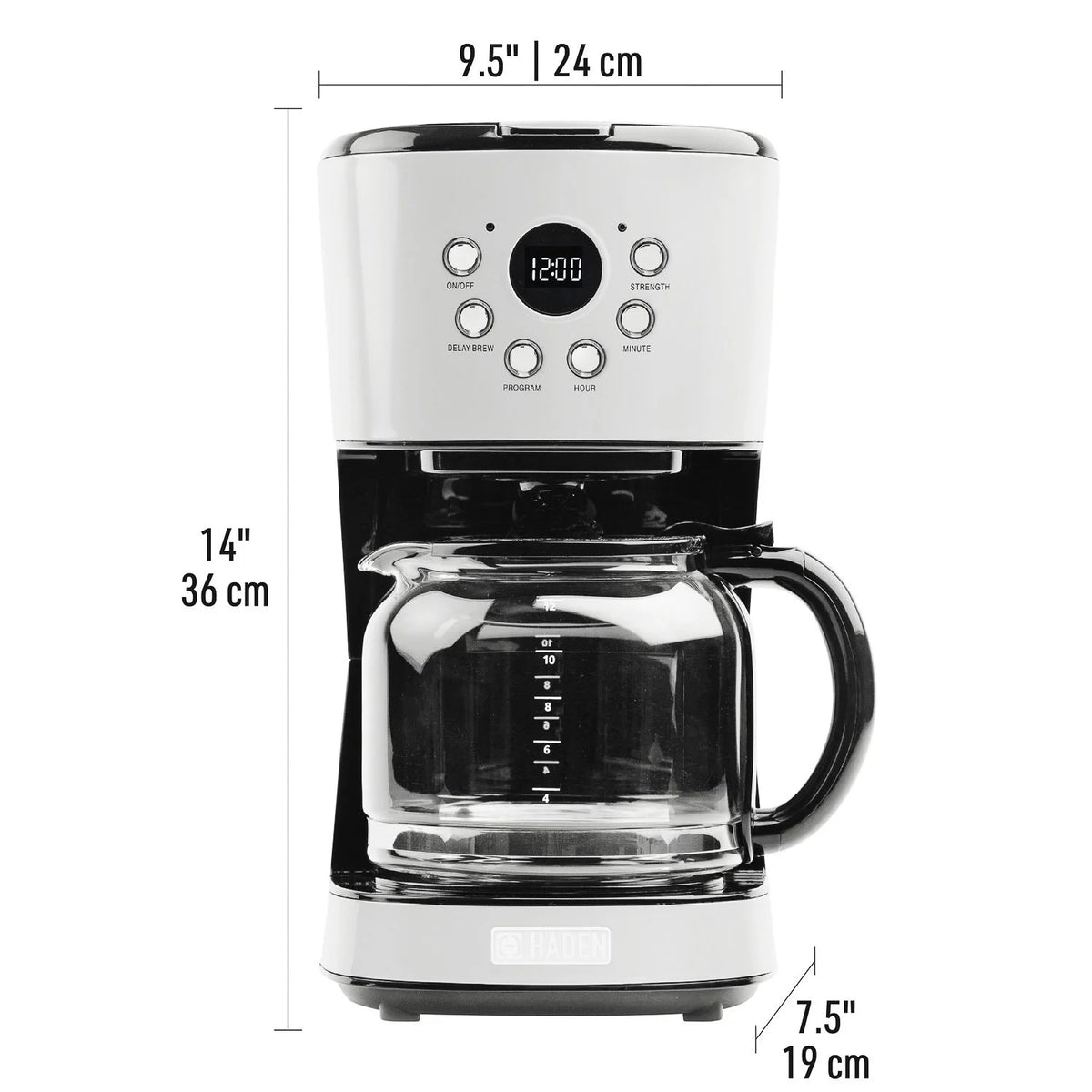 12 Cup Programmable Coffee Maker with Countertop Microwave L214032