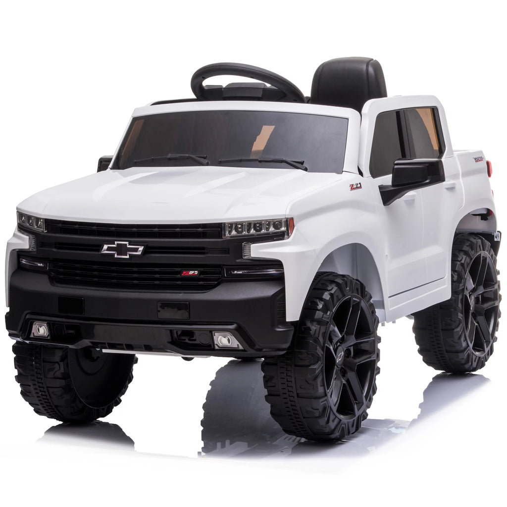 12V Battery Powered Licensed Chevrolet Silverado Truck - Red L104