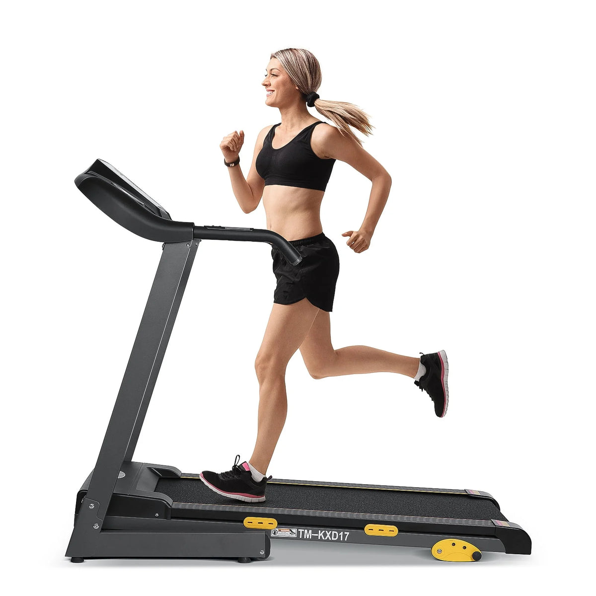 Incline Electric Treadmill 220lbs Max Y649147