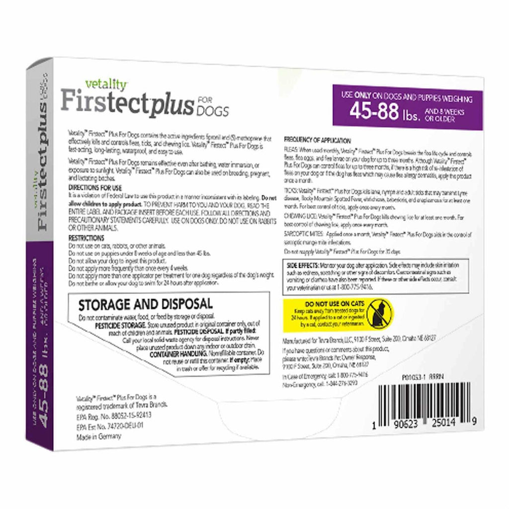 Firstect Plus for Dogs Y6694
