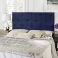 Navy Queen Tufted Headboard Q63331