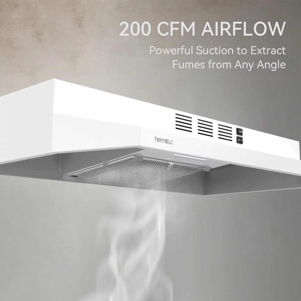 30 inch Under Cabinet Range Hood with LED Light C208