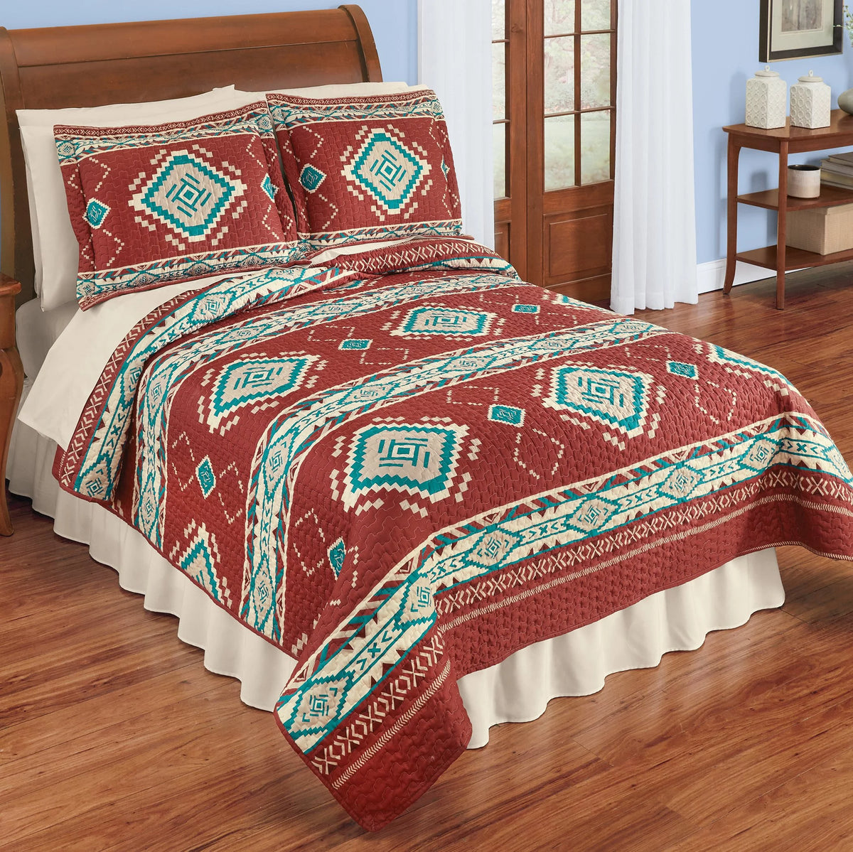 Southwest Aztec Pattern Quilt P3495