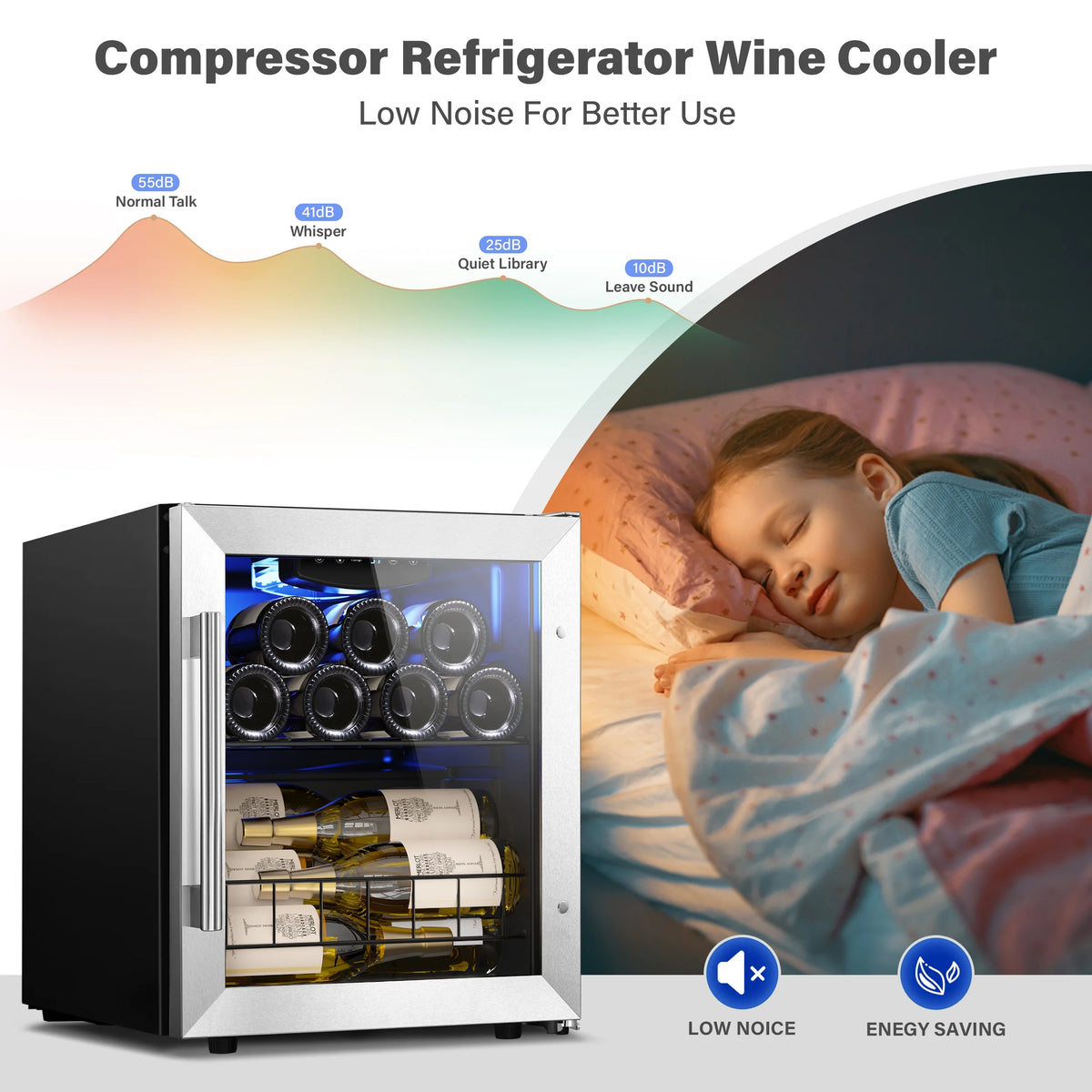 Freestanding 12 Bottle Wine Refrigerator S310134