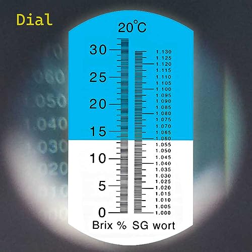 ATC Dual Scale Brix Refractometer A9198