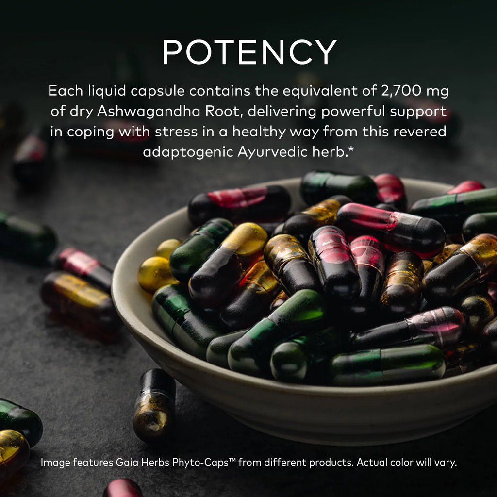 Ashwagandha Root 60 Vegan Liquid Phyto-Caps M6201
