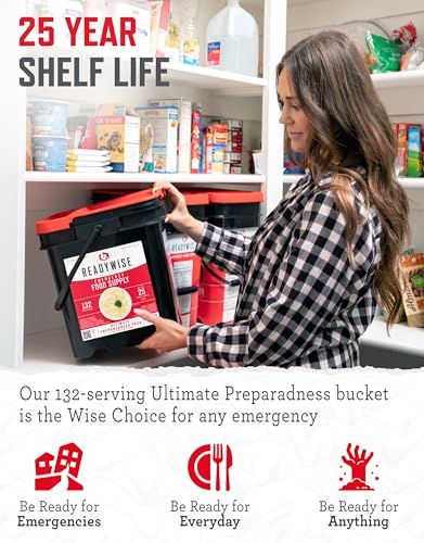 Emergency Food Supply 132 Servings Freeze-Dried T146