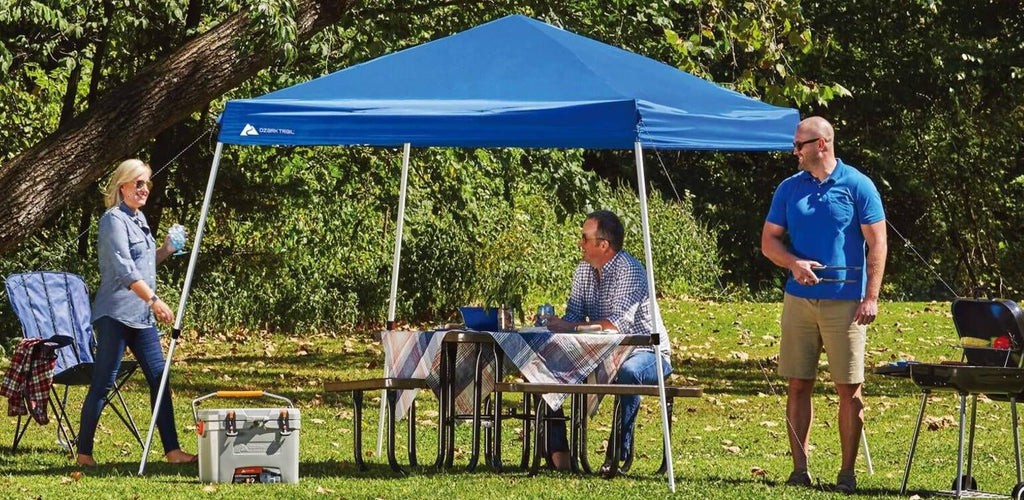 Blue 10 ft x 10 ft Outdoor Canopy T7501