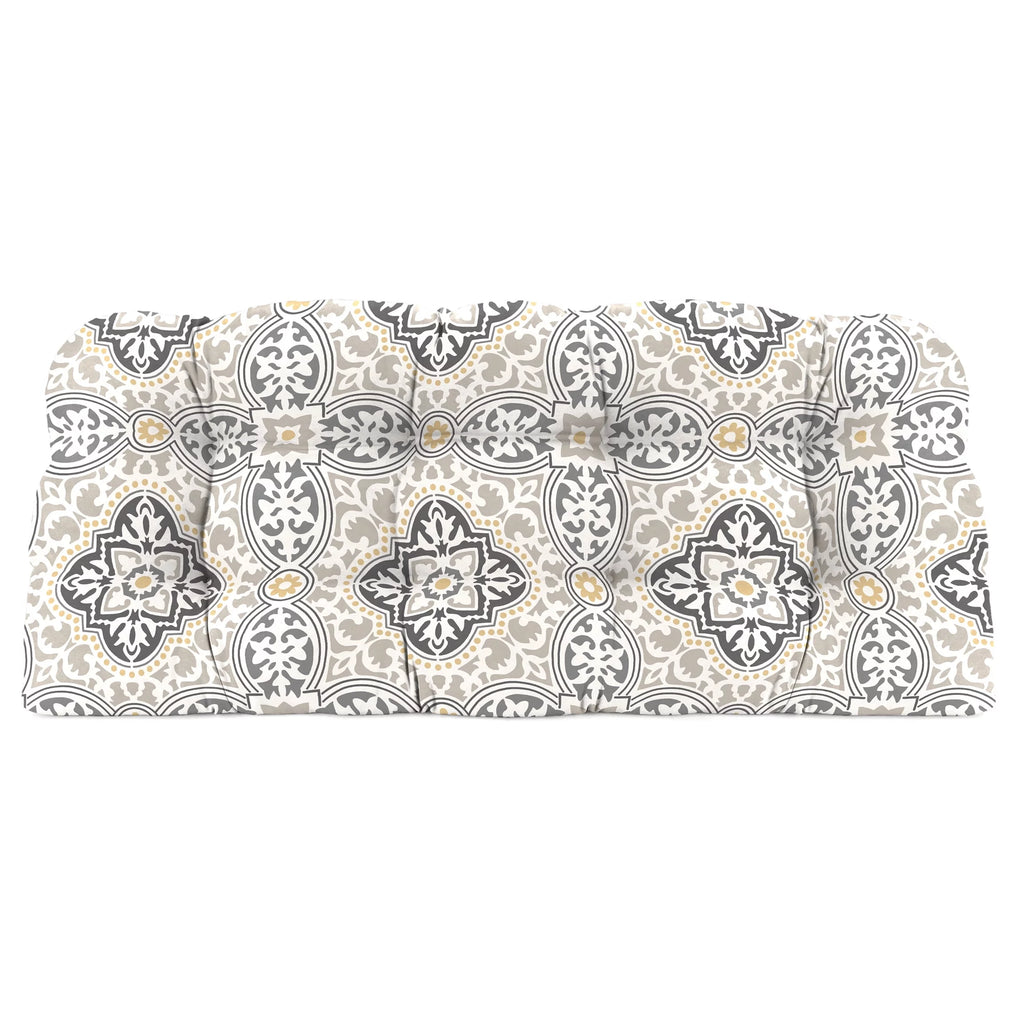 3-Piece Grey Tufted Outdoor Cushion Set G1697